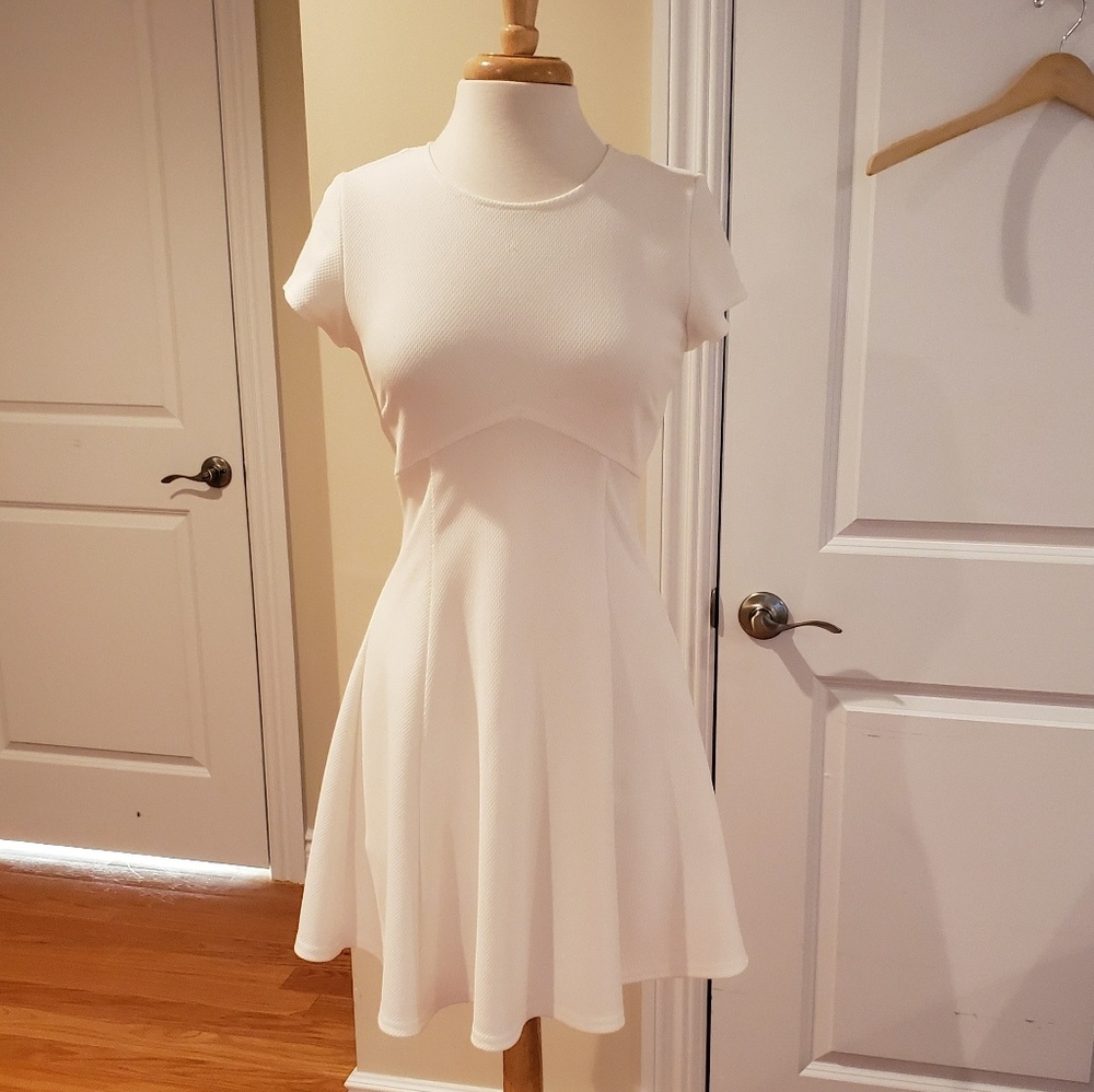 Bar III white dress